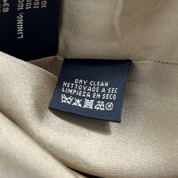 Ralph Lauren Black Label Silk Ruffle Skirt Gold Beige Silk Lined‎ Women’s 6 EUC - Picture 14 of 15